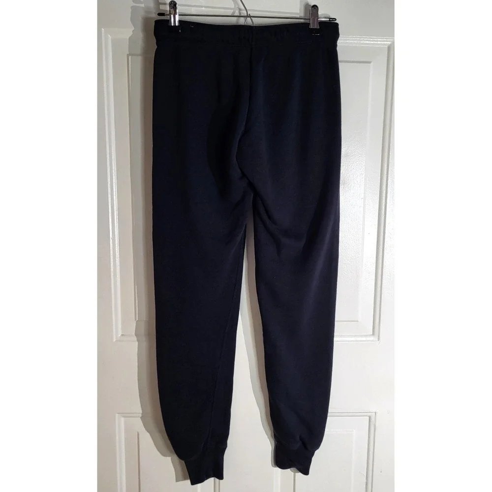 Nike Youth S Fleece Joggers Sweatpants Black Drawstring Swoosh Logo